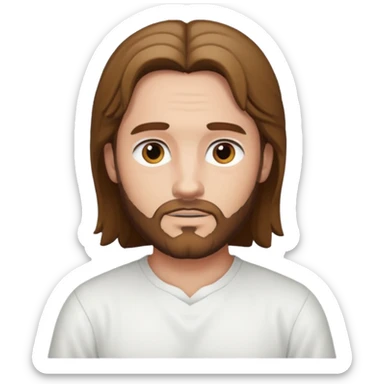 christ evans  in white sticker