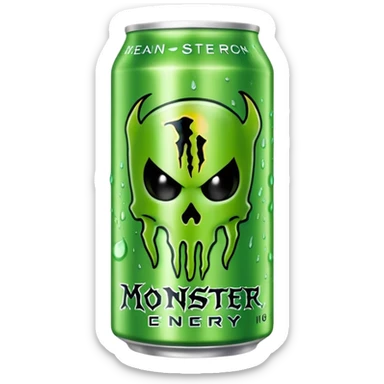 Monster energy drink sticker