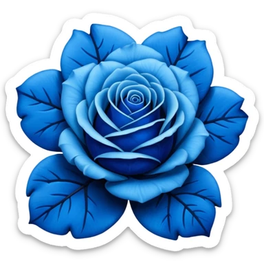 blue rose ⚘ sticker
