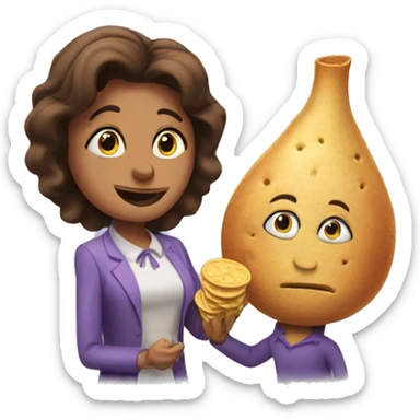 mrs. pots and chip sticker