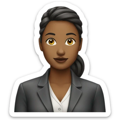 Working girl in New-York sticker