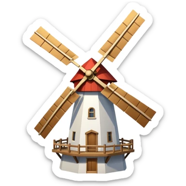 windmill sticker