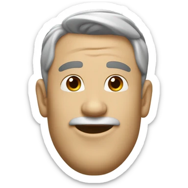 Tête de bomerangueur heureux  sticker