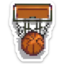 basketball sticker