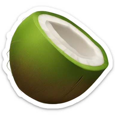 Coconut lime sticker
