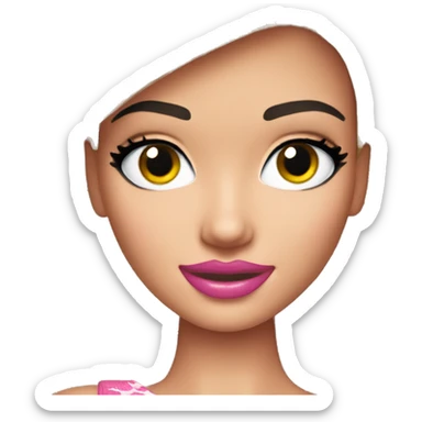 barbie sideeye  sticker