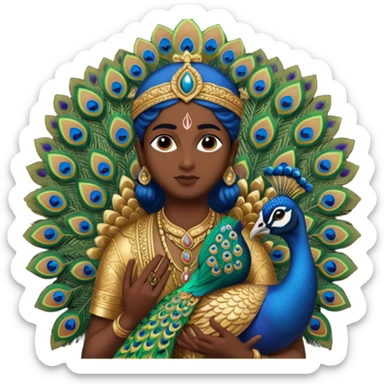 MuruganAnd murugan  vel and peocock at back vel also with  sticker