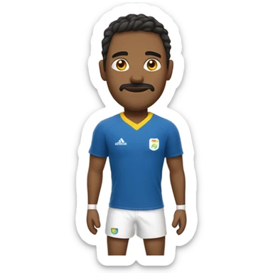 Jogador de futevolei sticker