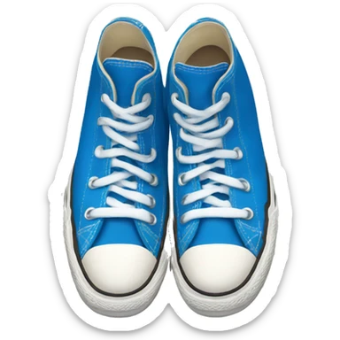 blue converse  sticker