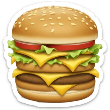 Big mac sticker
