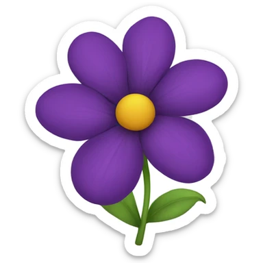 flower sticker
