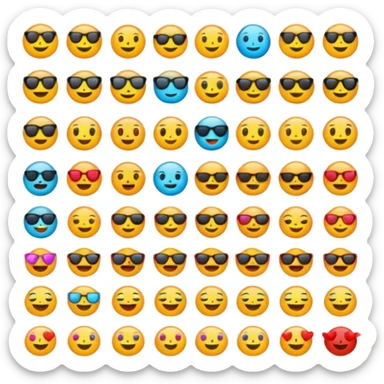 make a 67 emoji sticker