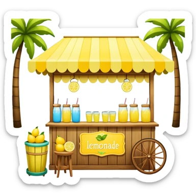 lemonade stall sticker