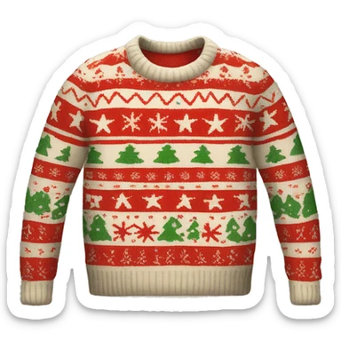 christmas sweater  sticker