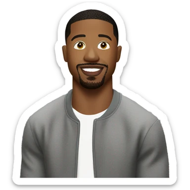 Michael B. Jordan sticker