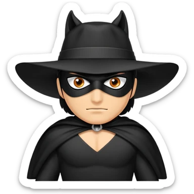 Diseña un Zorro animado cuerpo completo  sticker