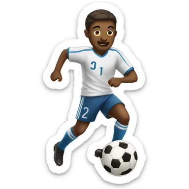 Soccer sticker