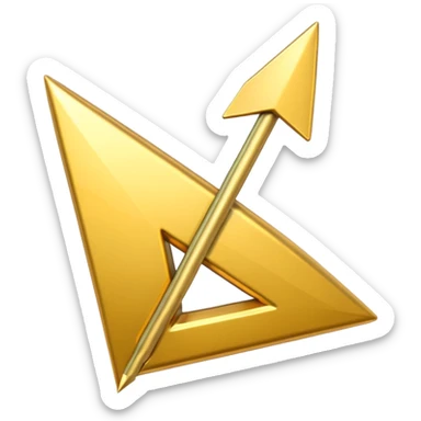 "OG" 3d emoji, arrow up sticker