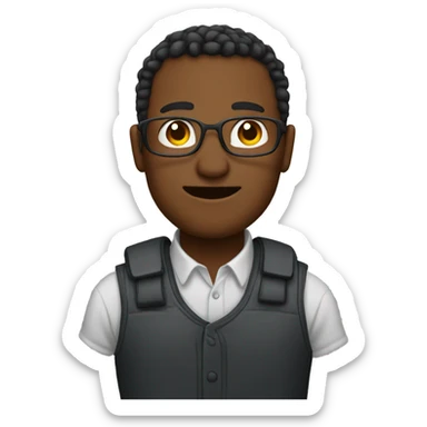 Emoji showcasing text has been summrized sticker