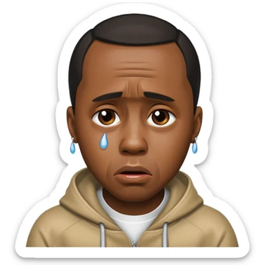 P.Diddy crying sticker
