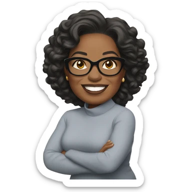 Oprah  sticker