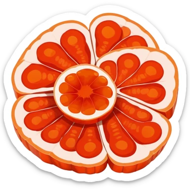 liced fish roe withliced fish roe with reddish color reddish color sticker