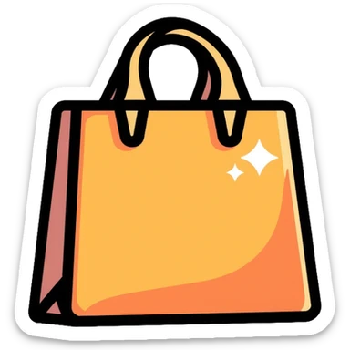 a bag sticker