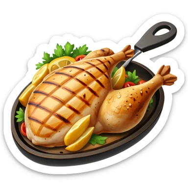 one Grilled Chicken breast sticker
