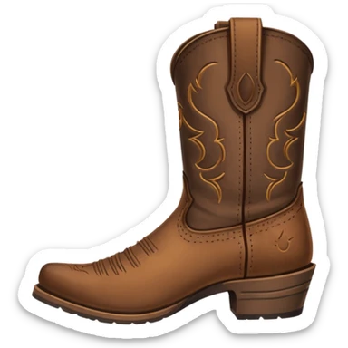 western boots sticker