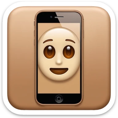 iphone 17 marron sticker