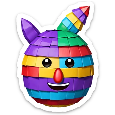Piñata sticker