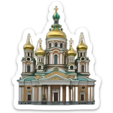 Isaakievsky St. Petersburg Cathedral sticker