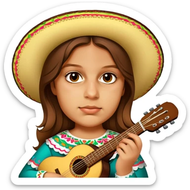 Mariachi Musician sticker