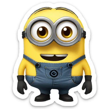 Minion sticker