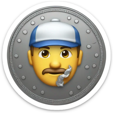 docker icon coin sticker