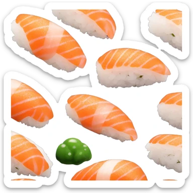uni nigiri sticker