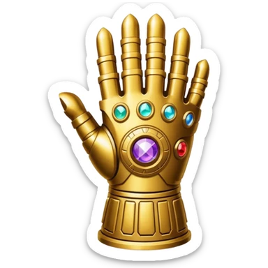 Infinity Gauntlet sticker