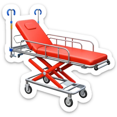 ambulance Stretcher sticker