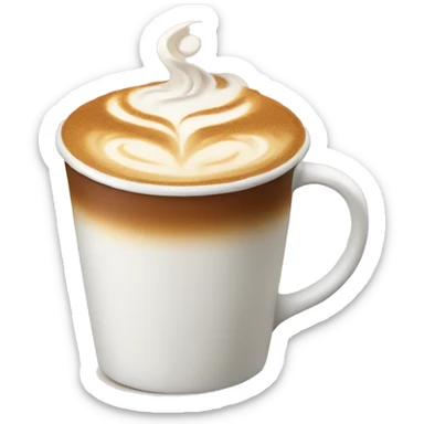 Latte  sticker