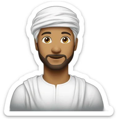 Le White converti à l’islam sticker