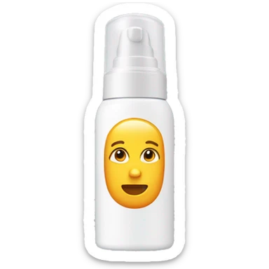 little facial sunscreen bottle isdin sticker