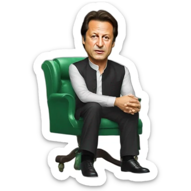 Imran Khan kicked Nawaz sharif like football sticker