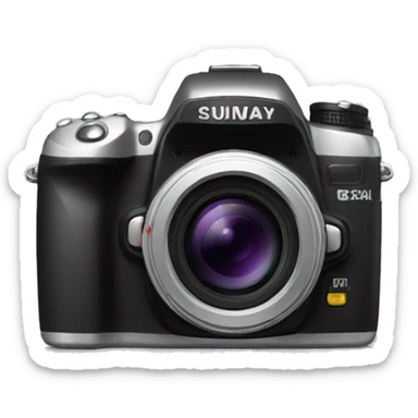 a great digital camera sticker