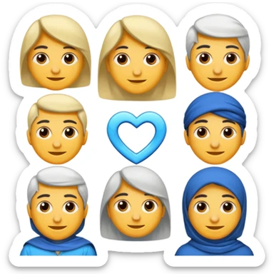 🟦bunun içinde ok işareti olsun ve mavi olsun ve yuvarlak olsun sticker