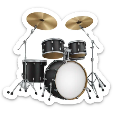 Drums sticker