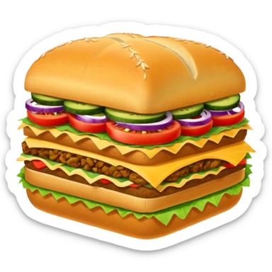Mexican tortas sticker