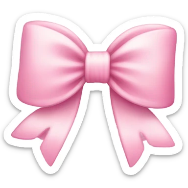 Pink Bow  sticker