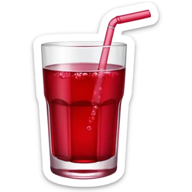cranberry juice sticker