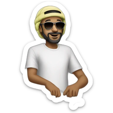 Dj arafat sticker