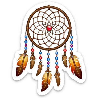 Dreamcatcher-suncatcher sticker